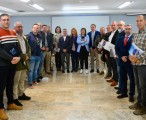 Reunión de Ana Vázquez con sindicatos policiales