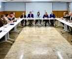 Reunión de Ana Vázquez con sindicatos policiales